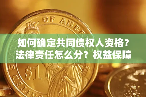 北京如何确定共同债权人资格？法律责任怎么分？权益保障技巧揭秘！