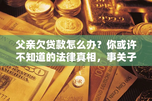 北京父亲欠贷款怎么办？你或许不知道的法律真相，事关子女未来