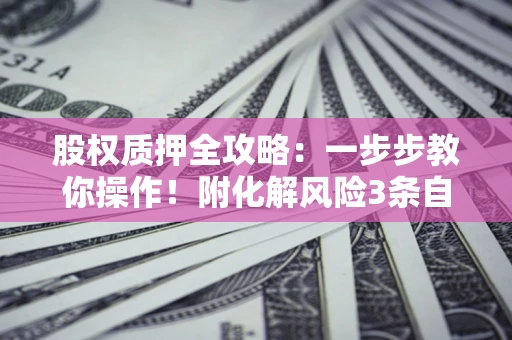北京股权质押全攻略：一步步教你操作！附化解风险3条自救法则