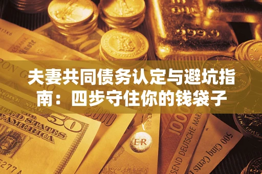 北京夫妻共同债务认定与避坑指南：四步守住你的钱袋子