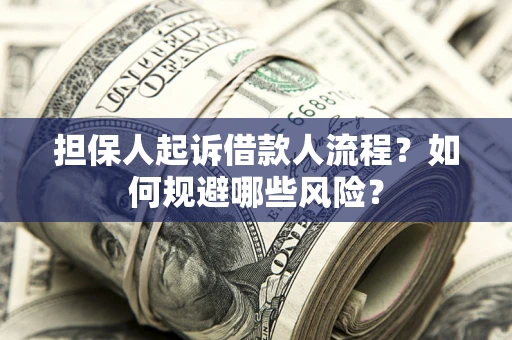 北京担保人起诉借款人流程？如何规避哪些风险？