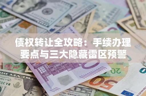 北京债权转让全攻略：手续办理要点与三大隐藏雷区预警
