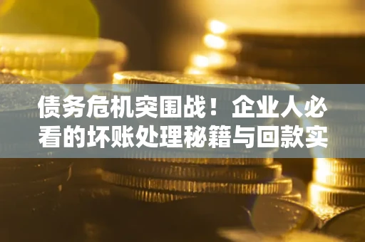 北京债务危机突围战！企业人必看的坏账处理秘籍与回款实战指南